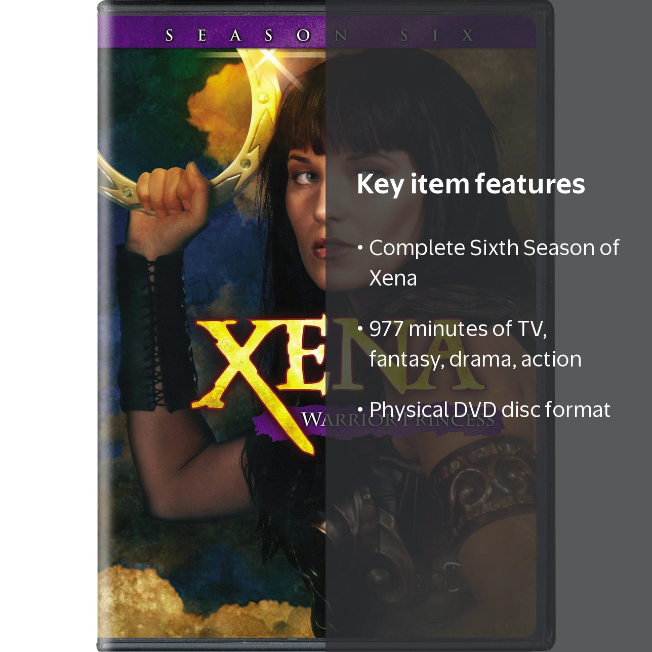 Xena Warrior Princess Season 6 DVD 新品未開封 Xena - Warrior Princess: Complete Season 6 [DVD] - Walmart.com