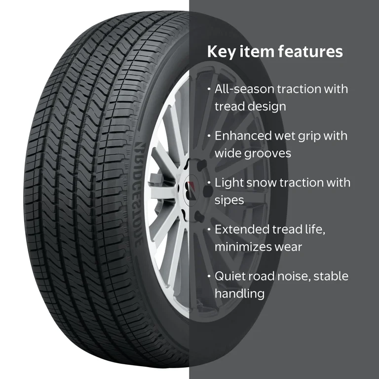 Bridgestone, Alenza A S 02 Tire, 275/50R22, Black, Load 111 S