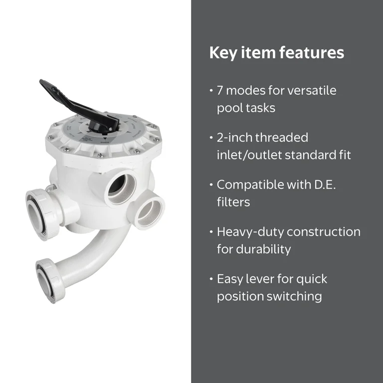 XtremepowerUS, Multiport Valve, 7-Position, 2 Inch Threaded