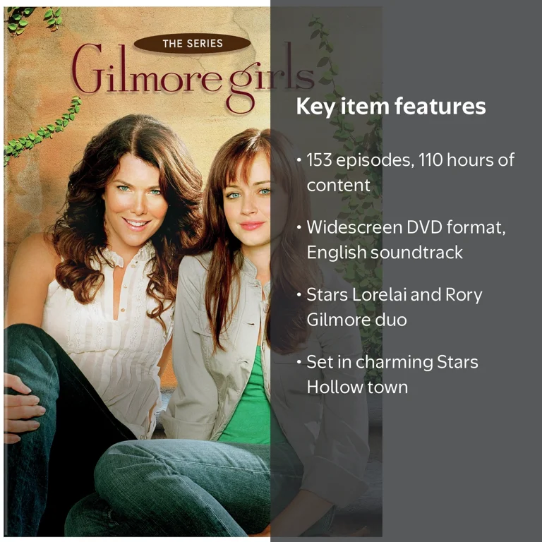 Gilmore Girls: Complete Series Box Set DVD Show - Walmart.com