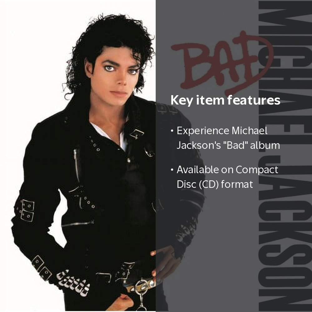 Michael Jackson - Bad - CD - Walmart.com