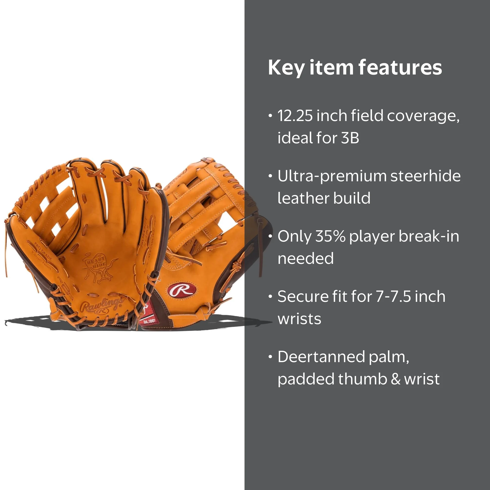 Rawlings Heart of the Hide R2G Kris Bryant 12.25