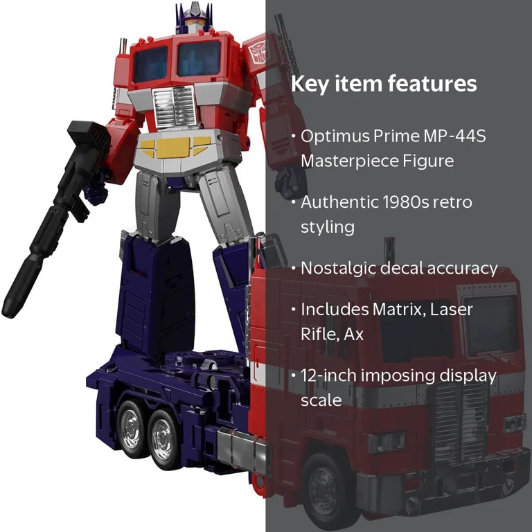 Transformers Masterpiece Series Optimus Prime Action Figure