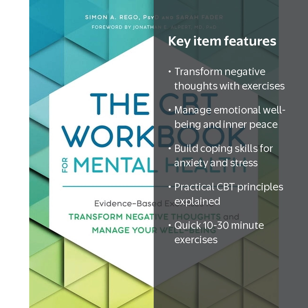 Simon Rego, CBT Workbook for Mental Health, Evidence-Based