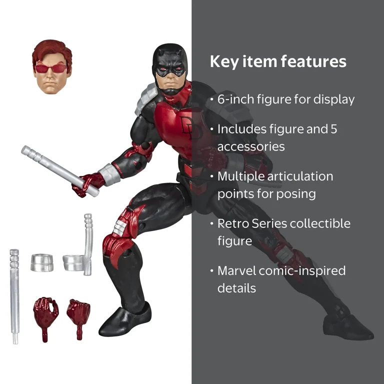 Hasbro Marvel Legends 6-inch Daredevil Vintage Collection Action