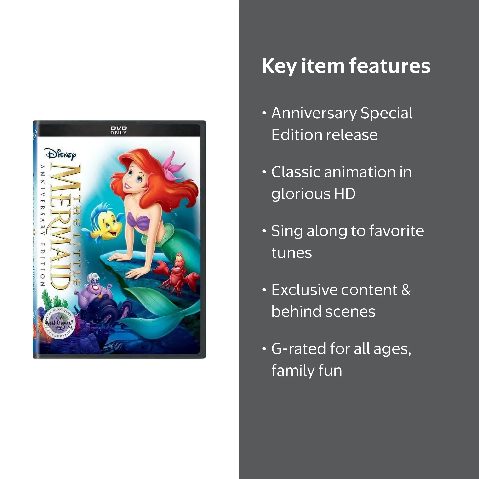 その他 The Little Mermaid (The Walt Disney Signature Collection) [DVD] Walt Disney's Little Mermaid: Ariel's New Anniversary Edition