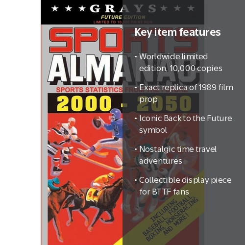 Grays Sports Almanac: Sports Statistics From The Future 2000-2050