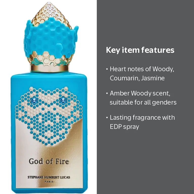 Stephane Humbert Lucas 777 God Of Fire, Unisex EDP Spray, 1.7 oz