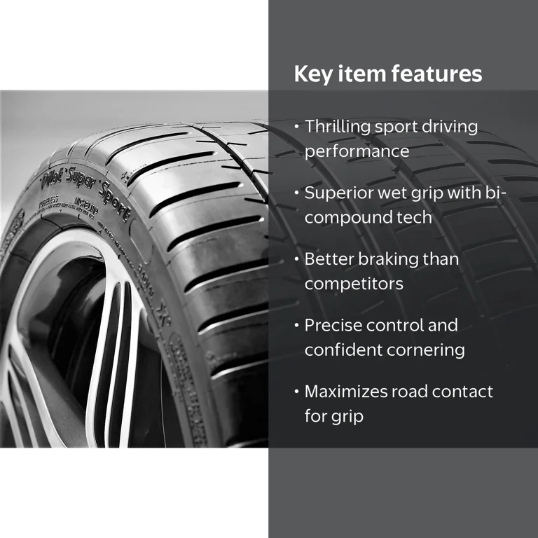 mi…f Michelin Pilot Super Sport 265/35ZR19 98Y XL Tire - Walmart.com