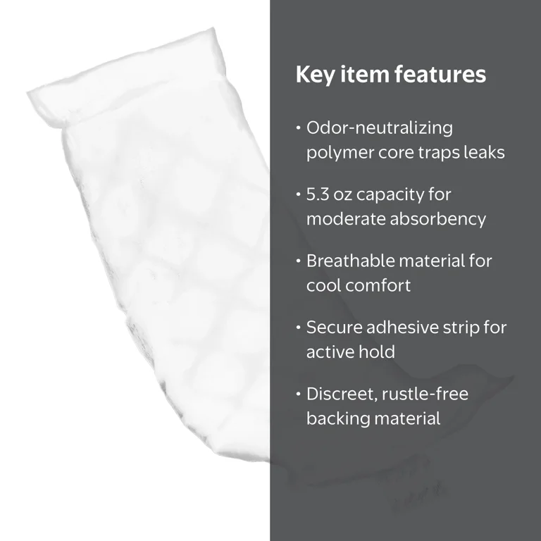 【SAM'U】PH SENSITIVE POINT BOOSTER PAD Tranquility, Unisex Booster Pad, 12x14 Inch, 25 Ct - Walmart.com