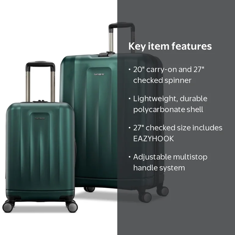 Samsonite Ridgeway Lightweight Hardside 2-Piece Luggage Set with