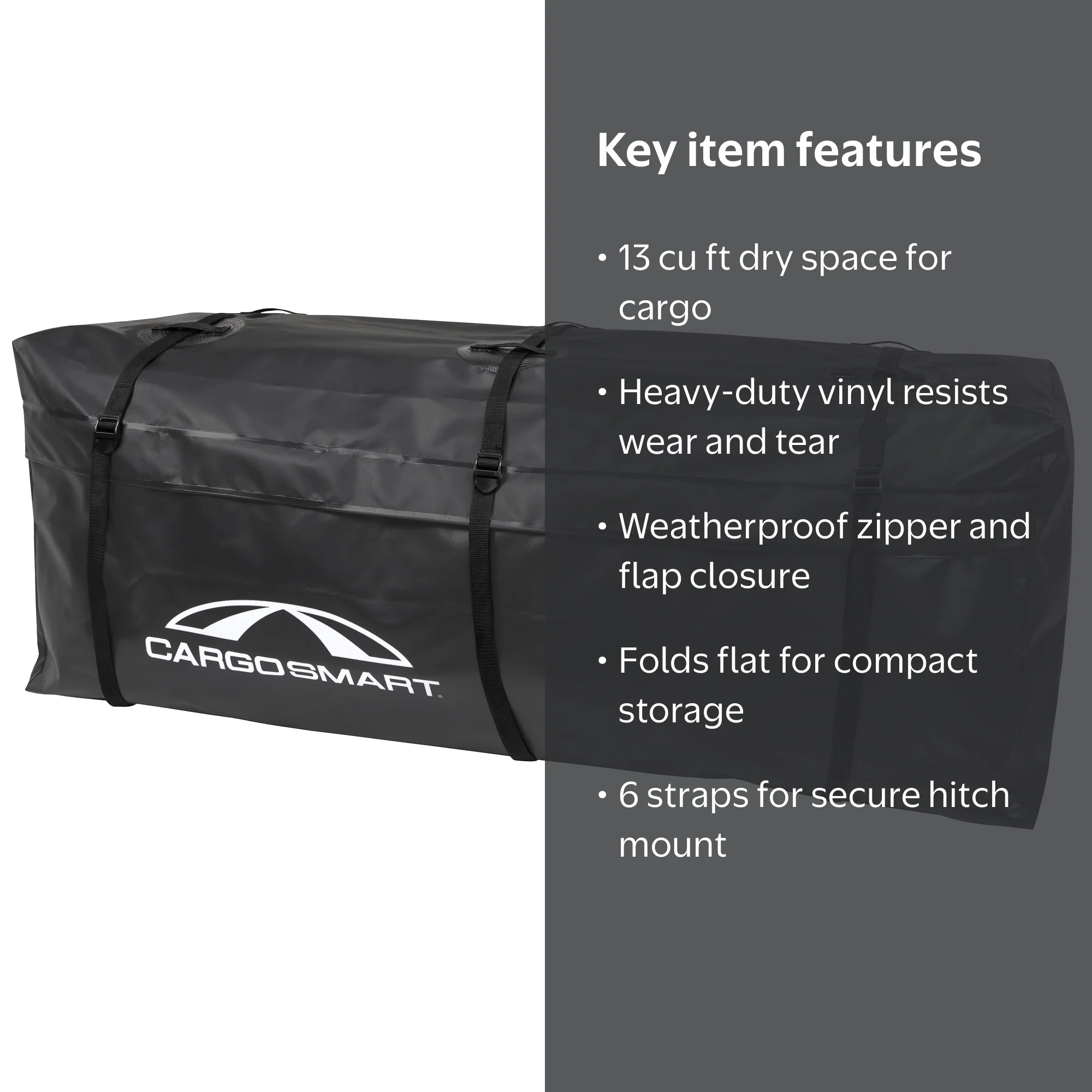 CargoSmart 6615 Waterproof Automotive Hitch Mount Cargo Bag, 13
