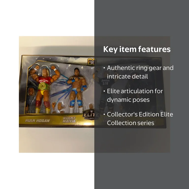 WWE Elite Collection 4-Pack: Hogan, Maivia, Stone Cold & Becky