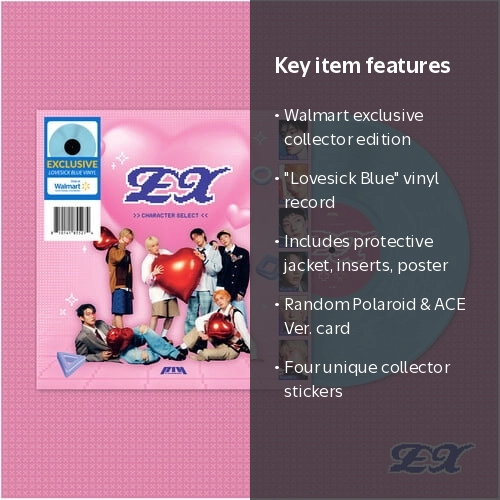 P1Harmony Ex Vinyl Exclusive, Lovesick Blue, Music & Performance