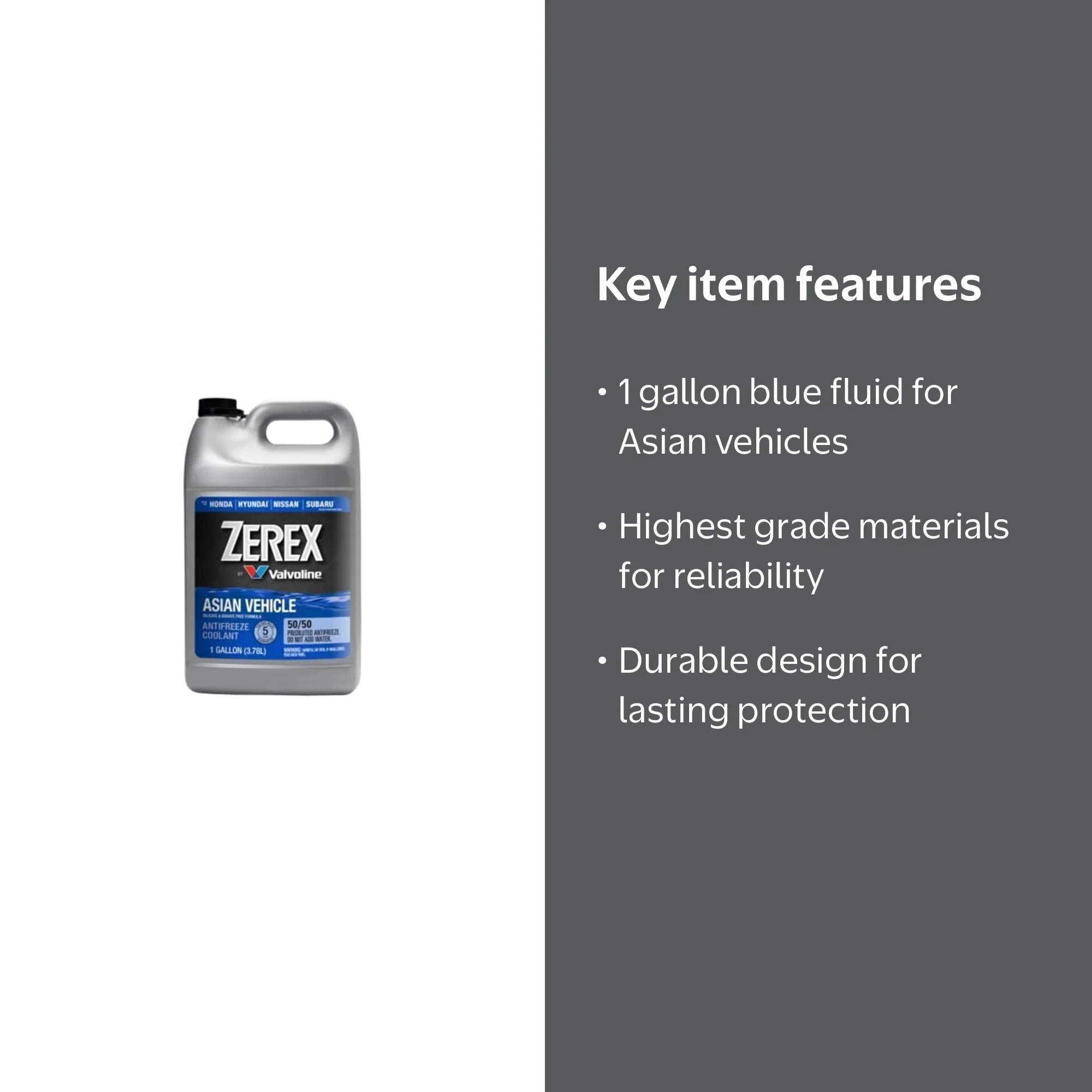 don fernettiさん専用です、 Zerex 861398 1 gal Top Quality Antifreeze Liquid for Asian