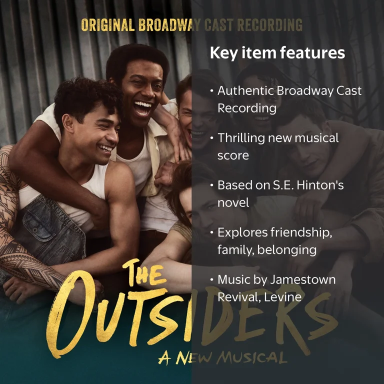 Original Broadway Cast of the Outsiders - The Outsiders, A New
