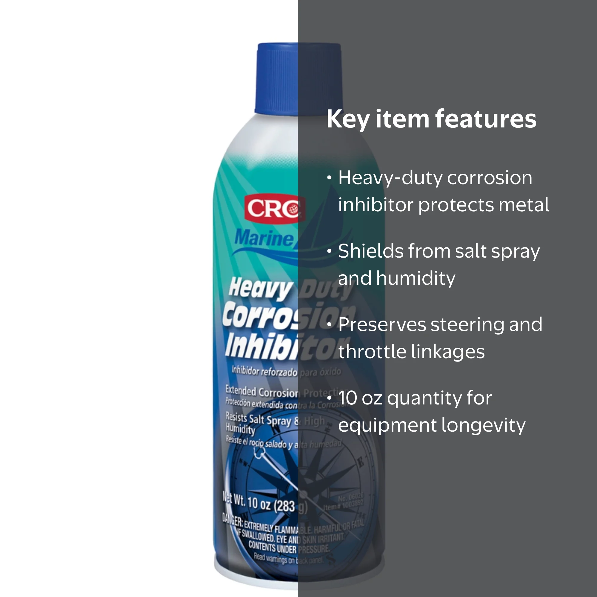 CRC 06026 Heavy Duty Marine Corrosion Inhibitor, 10 oz - Walmart.com