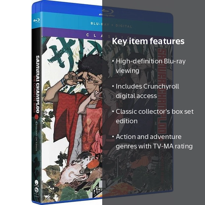 Samurai Champloo: Complete Series - Anime, Blu-ray Combo, TV-MA