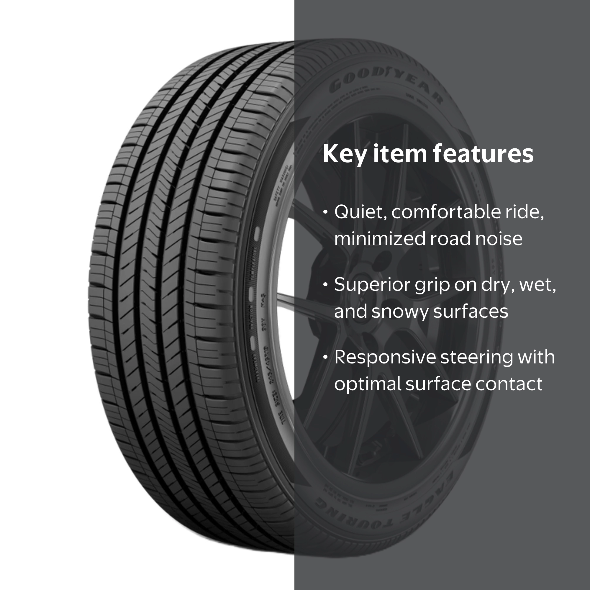 Goodyear Eagle Touring All Season 245/45R19 98W Passenger Tire 