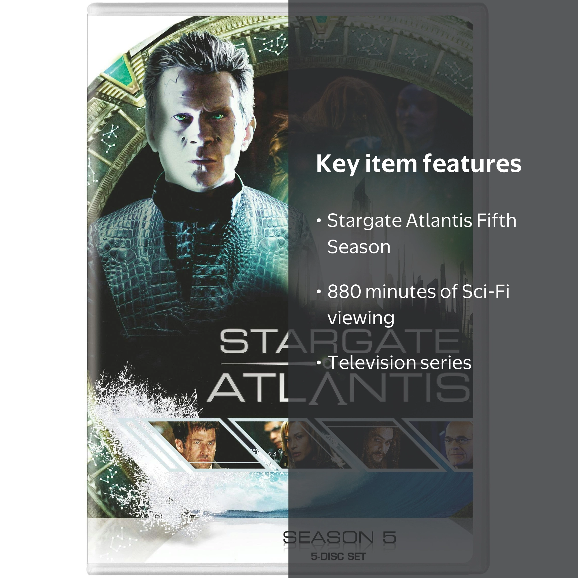 MGM Stargate Atlantis: Complete Fifth Season DVD, Sci-Fi & Fantasy
