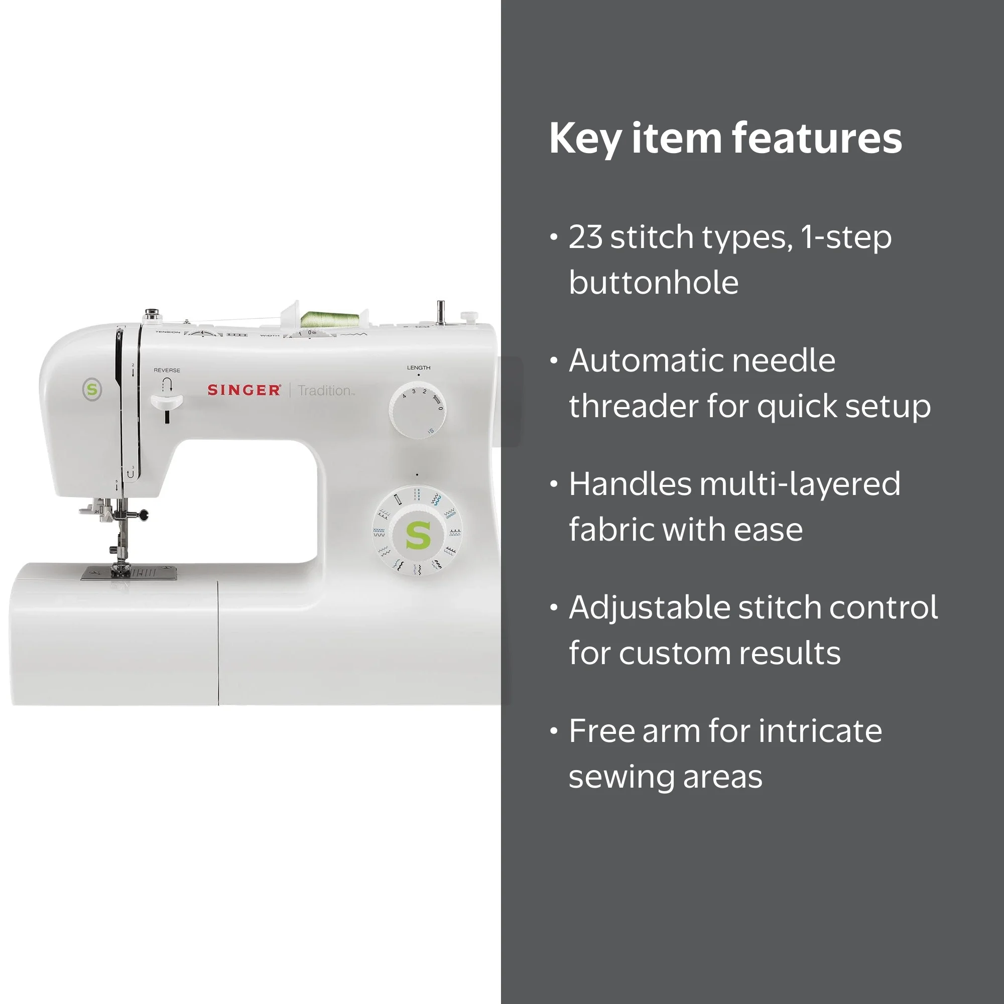 singer esteem ii sewing machine - 2273 - Walmart.com