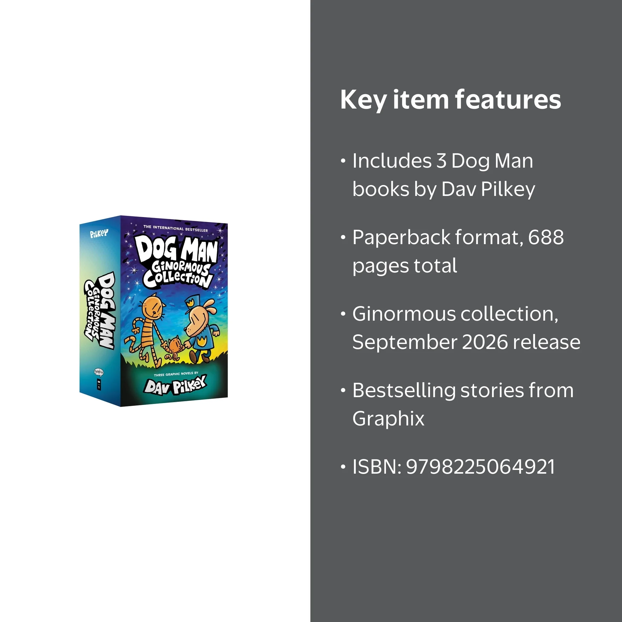 Dog Man Dog Man Ginormous Collection (Dog Man #10-12 Box Set