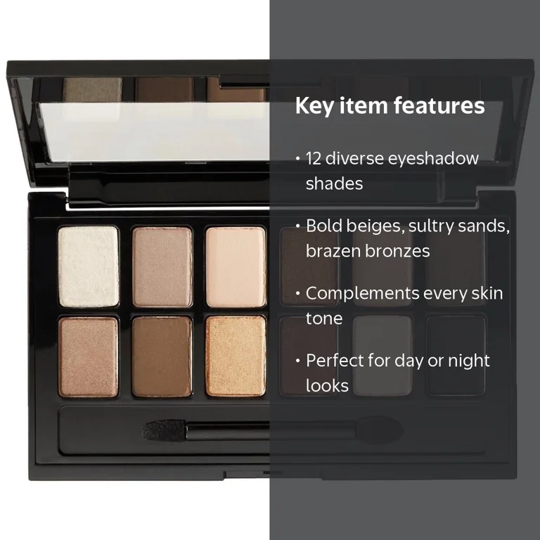 【新品未開封】MAYBELLINE ヌードパレット 2種セット♪ Maybelline, Eyeshadow Palette, The Nudes, 12 Shade Palette