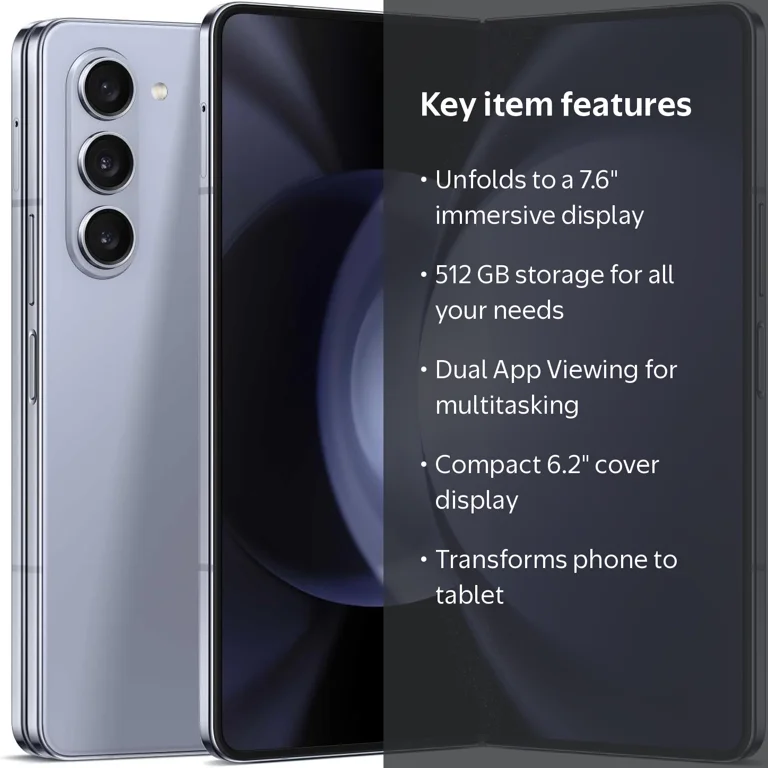 New Samsung Galaxy Z Fold5 5G SM-F946U 512GB US-Model - Factory New Samsung Galaxy Z Fold5 5G SM-F946U 512GB US-Model - Factory