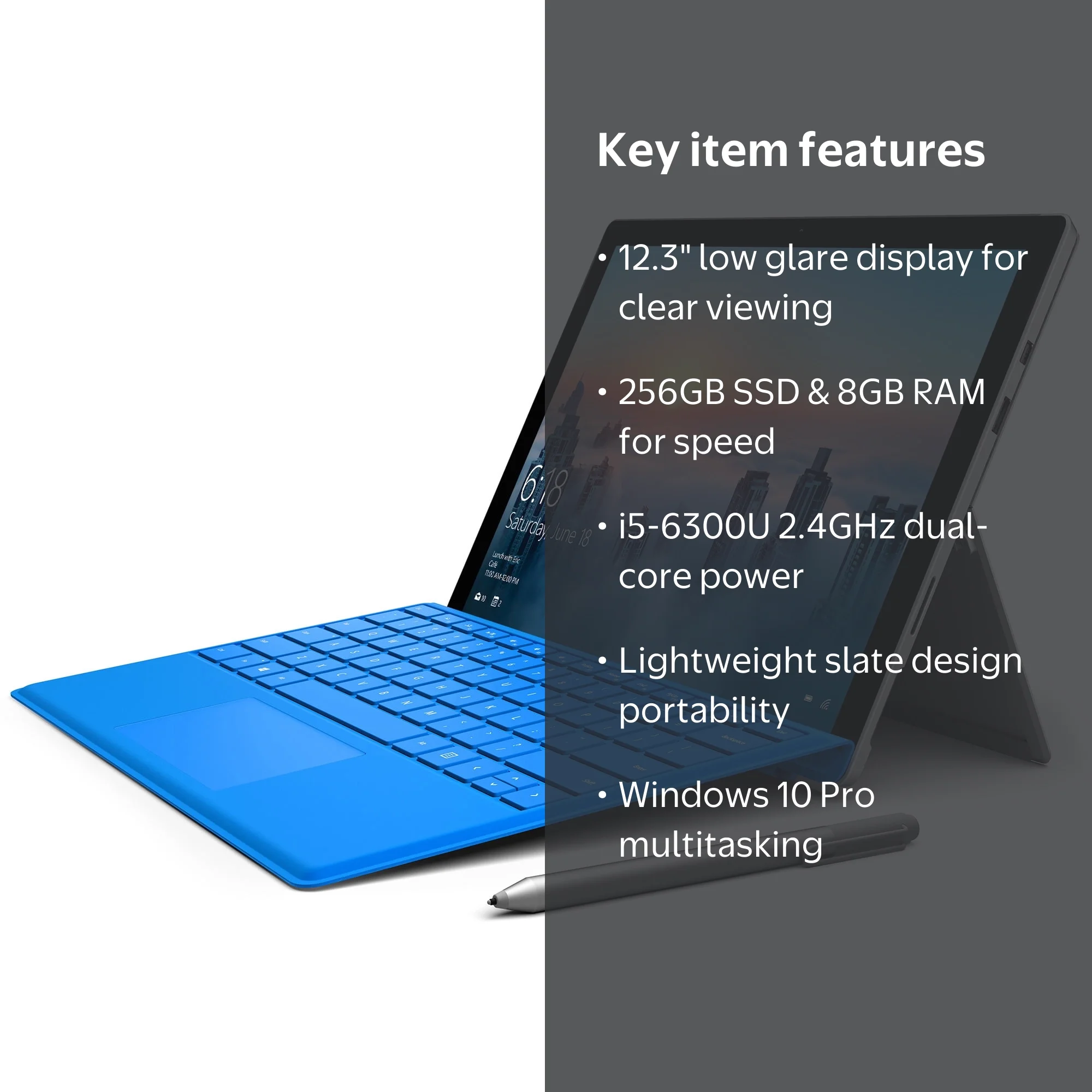 Microsoft Surface Pro 4, 12.3