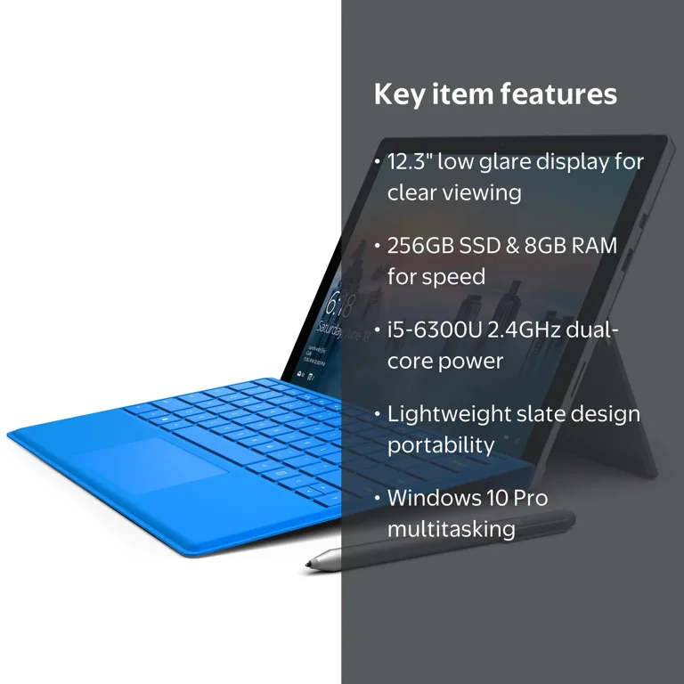 Microsoft Surface Pro 4, 12.3