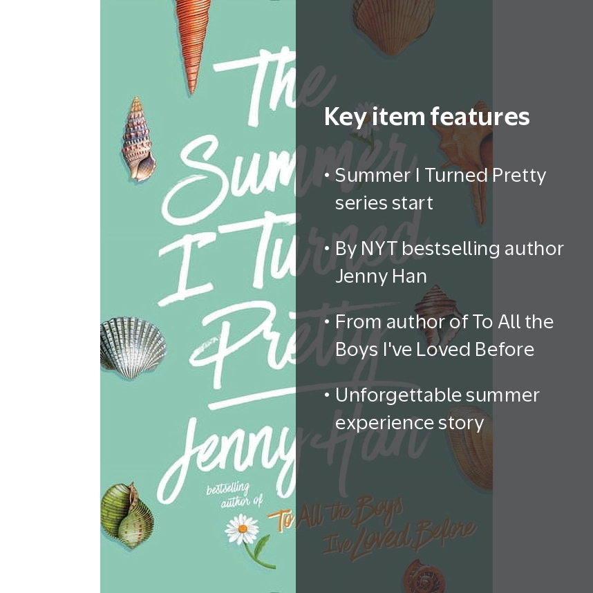Jenny Han, The Summer I Turned Pretty Hardcover, 288 pages