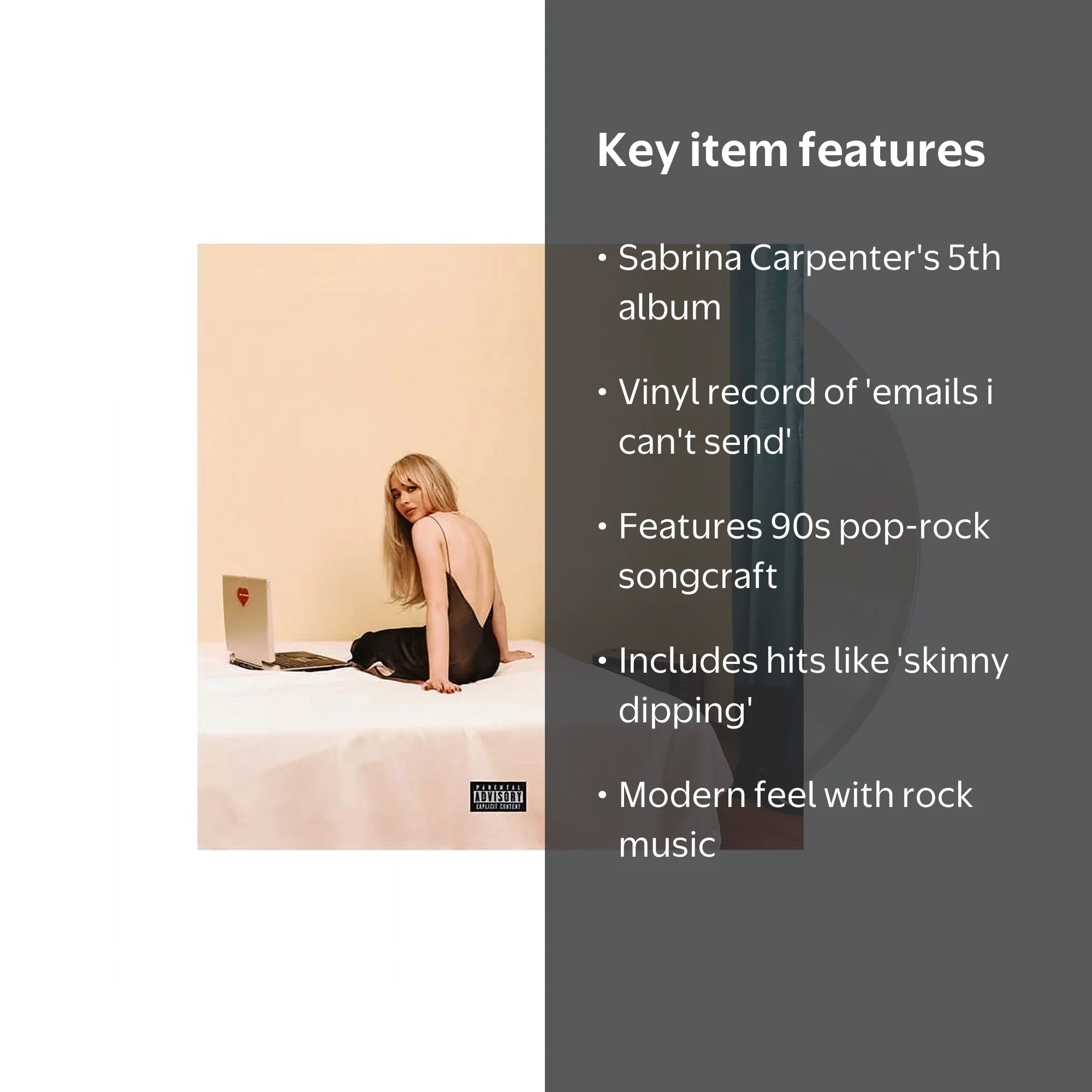 Island Heritage, Sabrina Carpenter - Emails I Can't Send - Vinyl