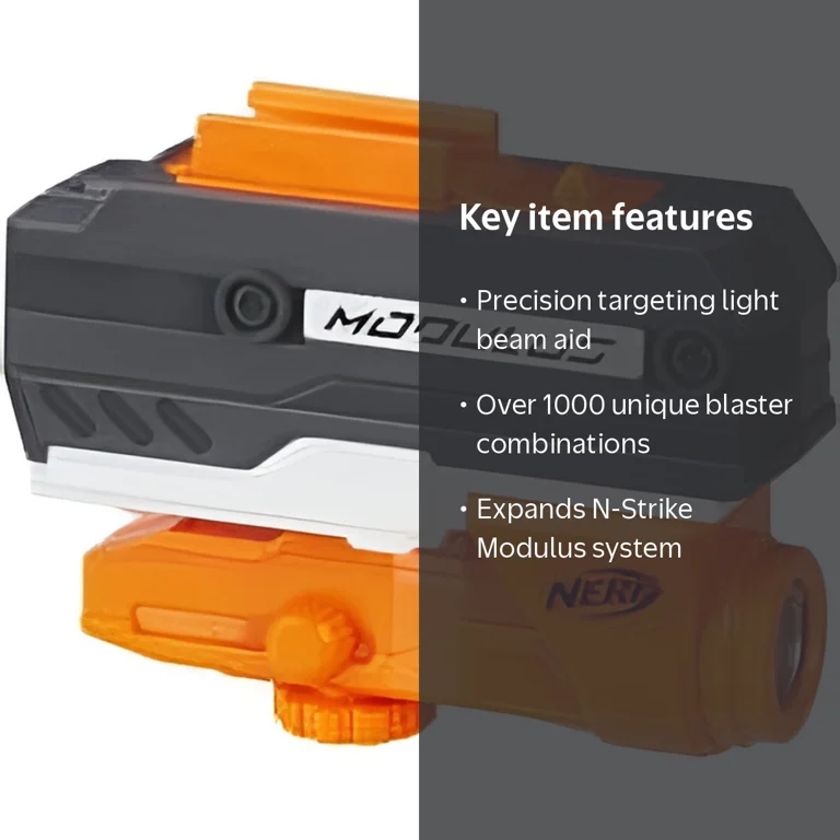 Nerf Modulus Elite Strike Targeting Light Beam with Parts