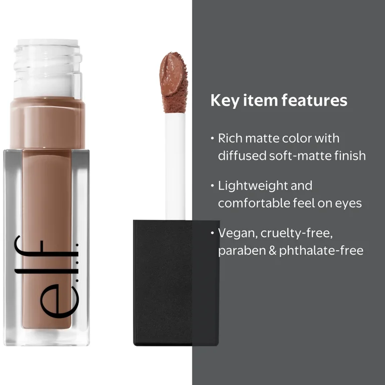 アラジン　ジャスミン　コスメ　elf e.l.f. Liquid Velvet Eyeshadow Ginger Snap - Walmart.com