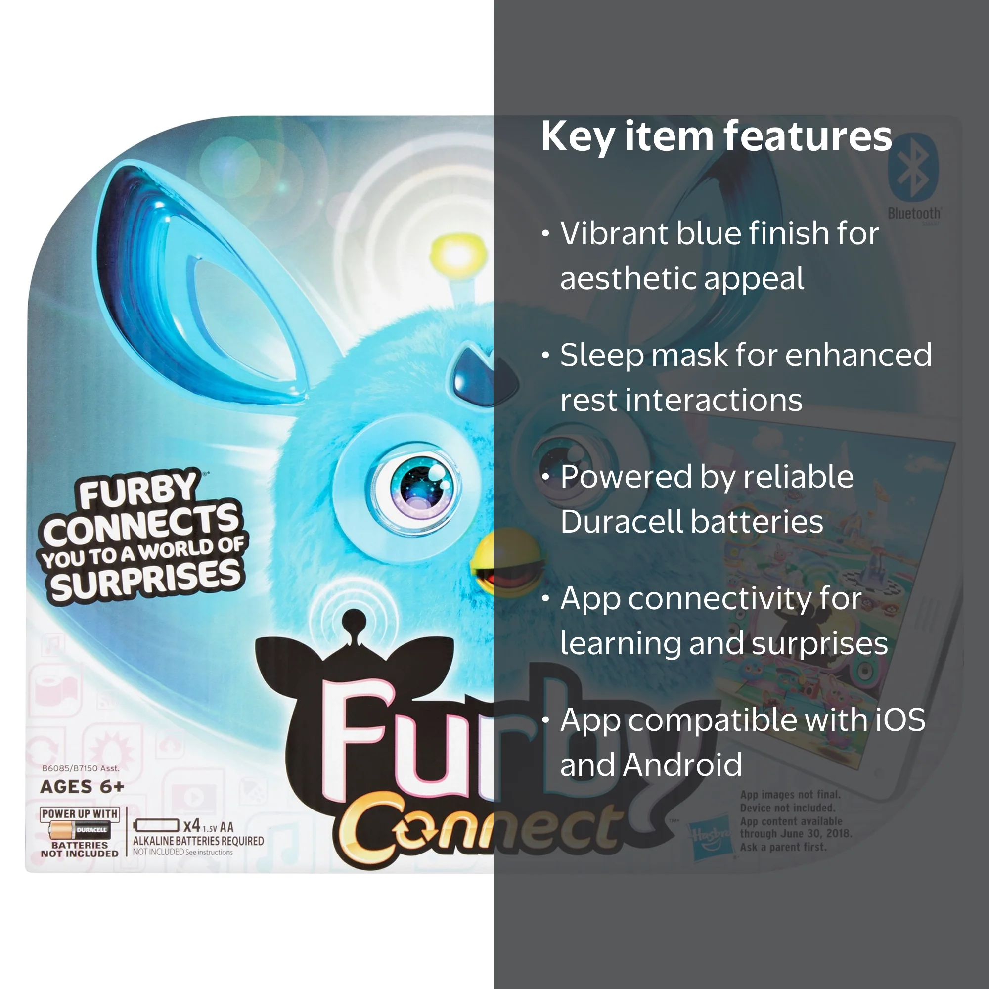 Hasbro Furby Connect Friend, Blue - Walmart.com