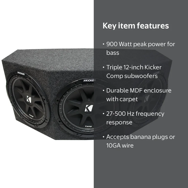Harmony Accessory Master, Subwoofer Enclosure, 12