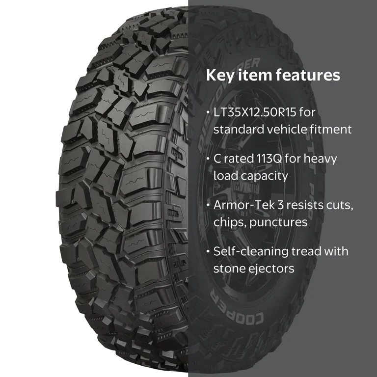 Cooper Discoverer STT Pro LT35x12.50R15 113Q C Off-Road Mud