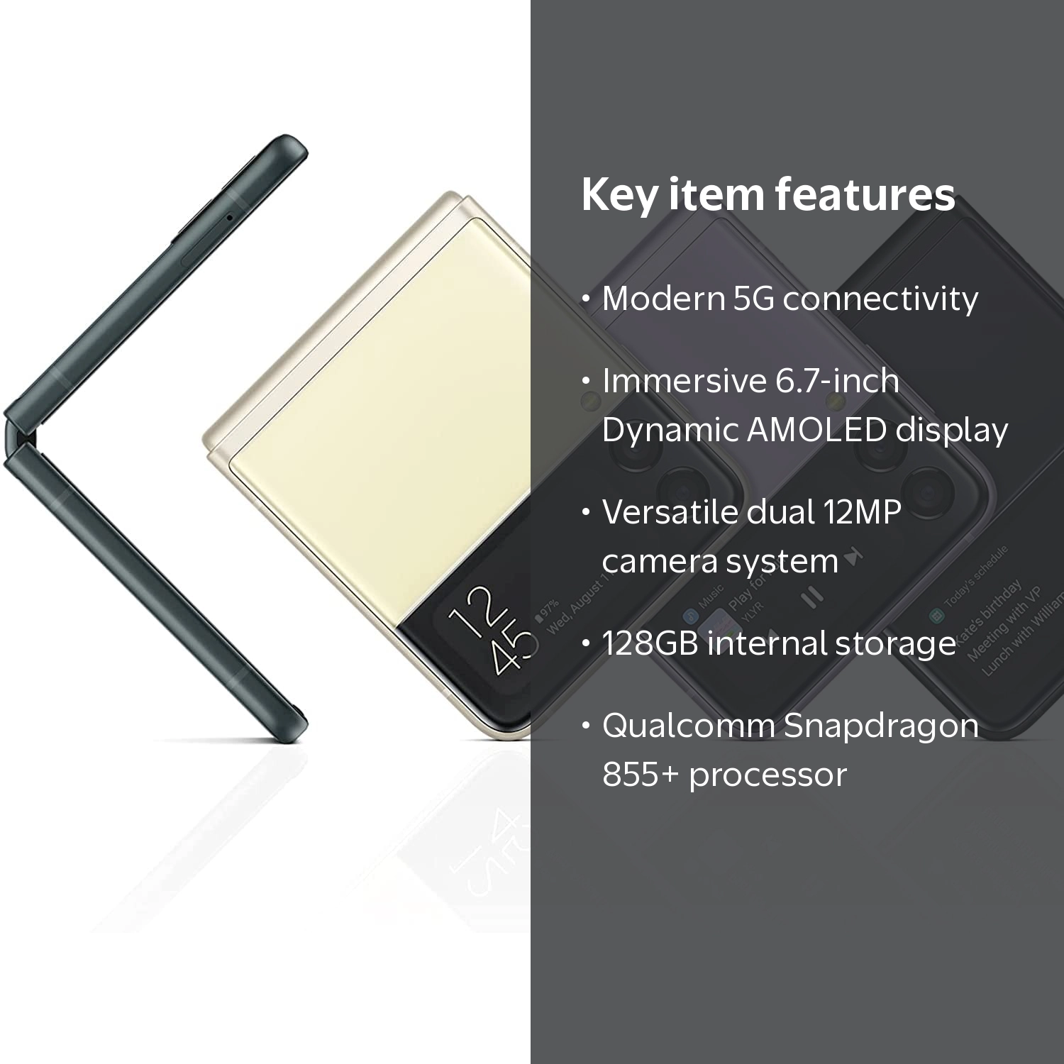 Samsung Galaxy Z Flip3 5G 128GB Green - Factory Unlocked Cell