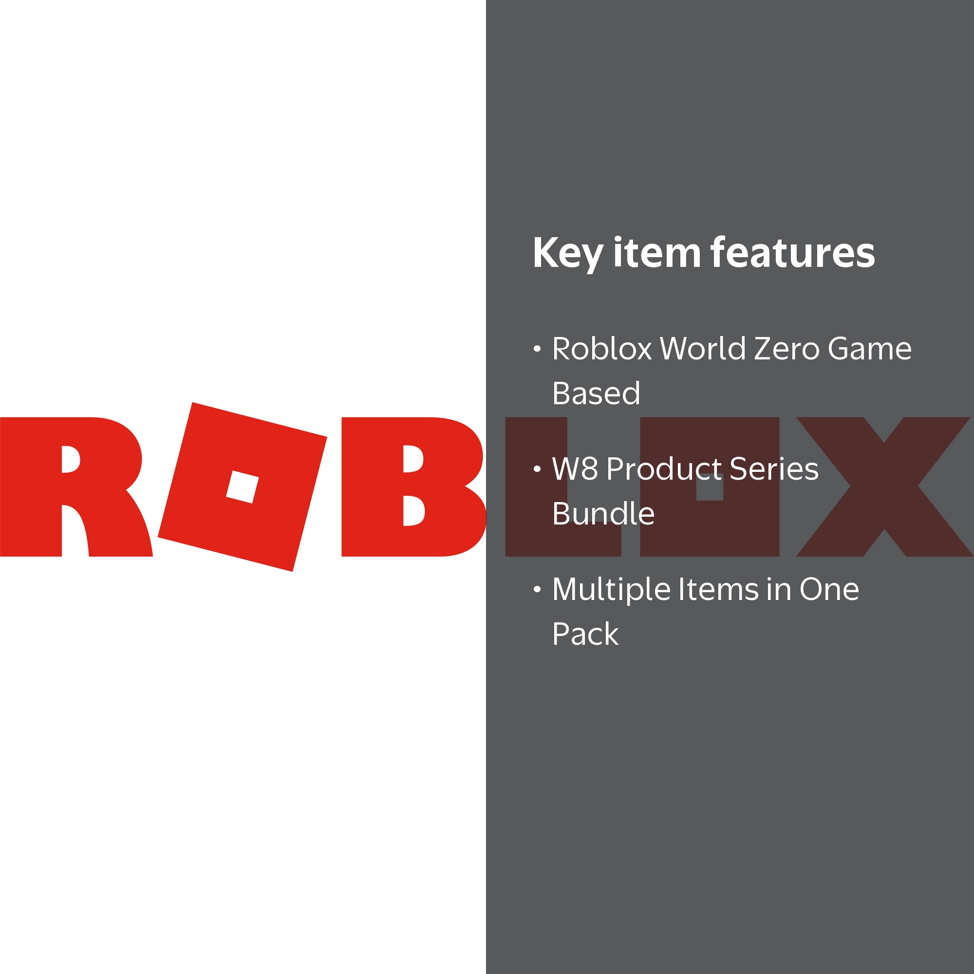 ROBLOX WORLD ZERO MULTI PACK W8 - Walmart.com