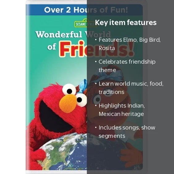 Sesame Street: Wonderful World Of Friends! (DVD), Shout Factory