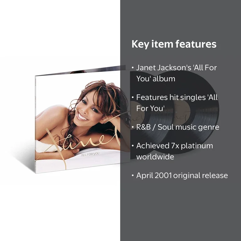 Janet Jackson - All For You - Music & Performance - Vinyl