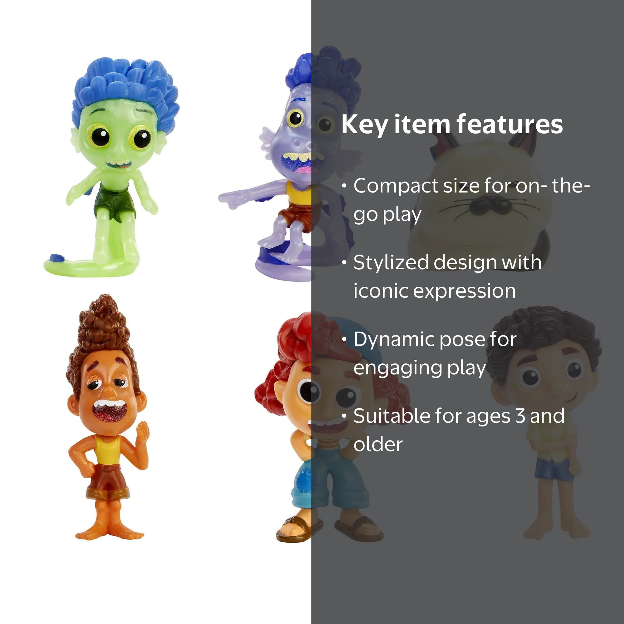 Mattel Pixar Mini Figures, Collectible Disney Characters, Toy