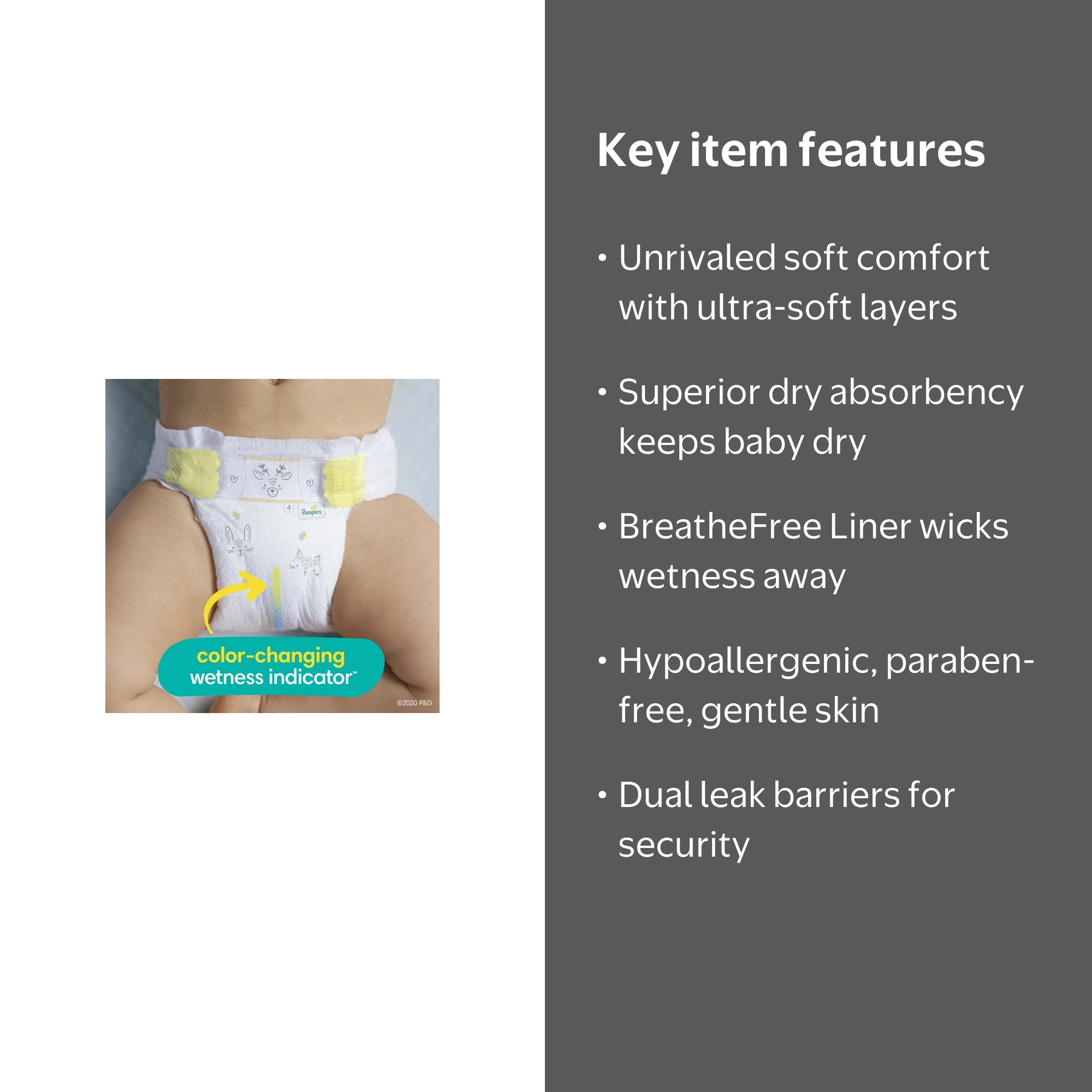 Pampers Swaddlers Newborn Diapers, Ultra-Soft and Absorbent