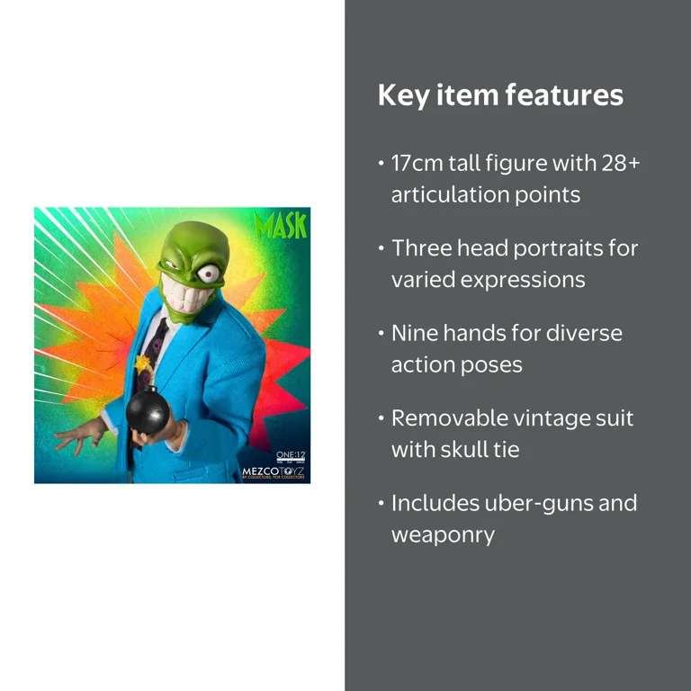 One:12 Collective - The Mask Deluxe Edition Figure - Walmart.com