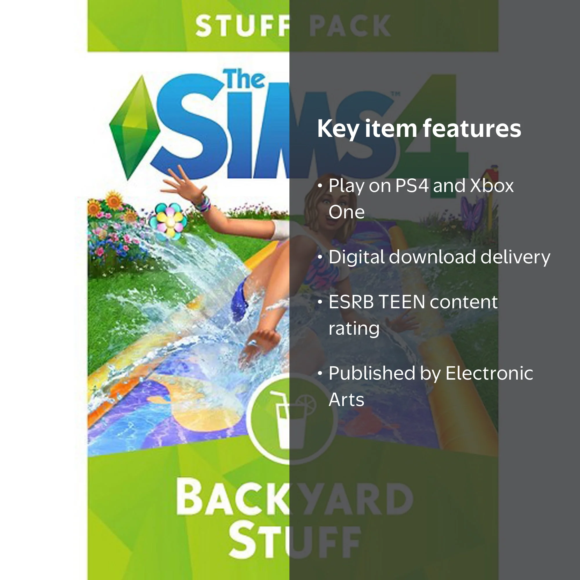 The Sims 4 Backyard Stuff, Electronic Arts, PlayStation 4, Xbox