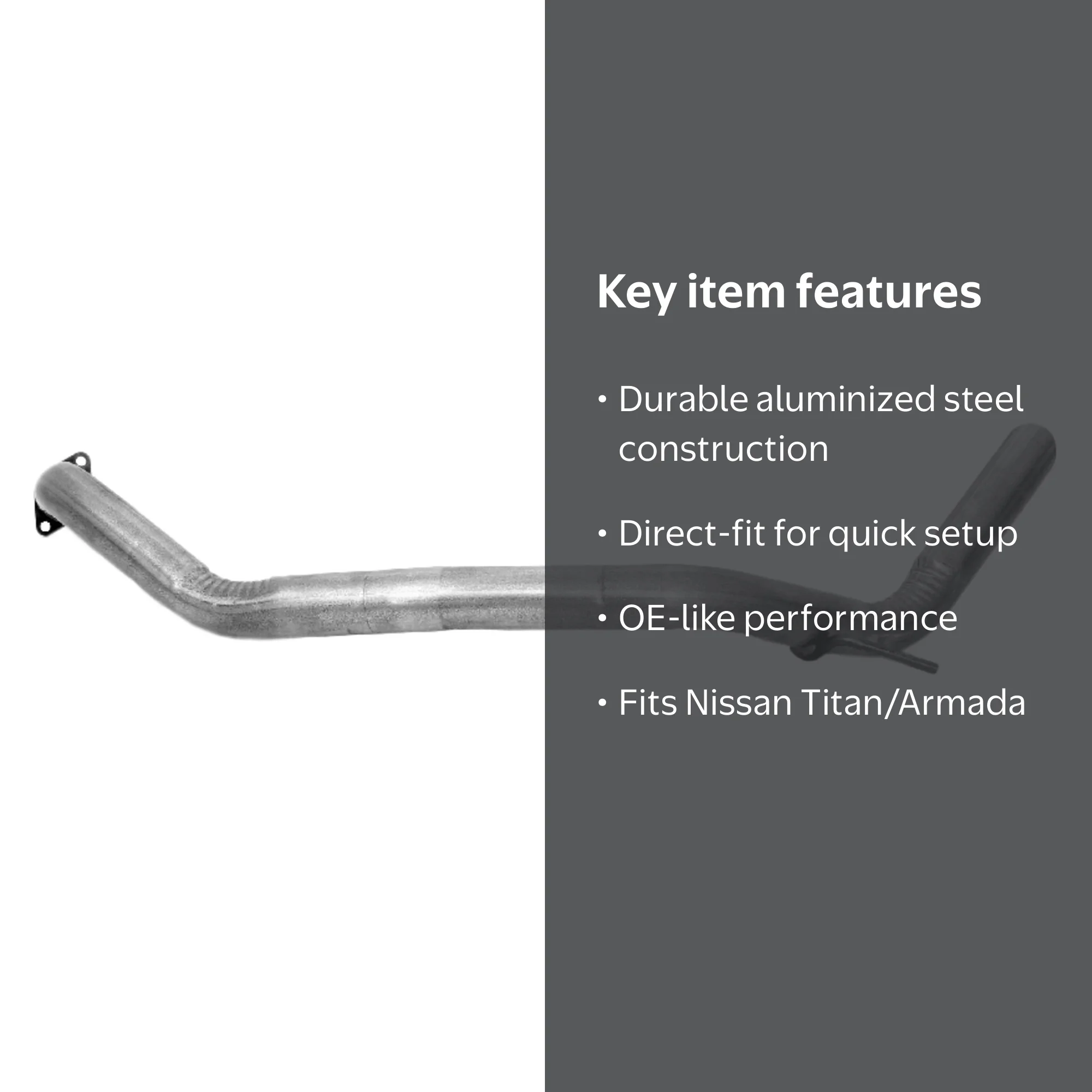 Walker Exhaust 54650 Exhaust Tail Pipe Fits select: 2007-2015