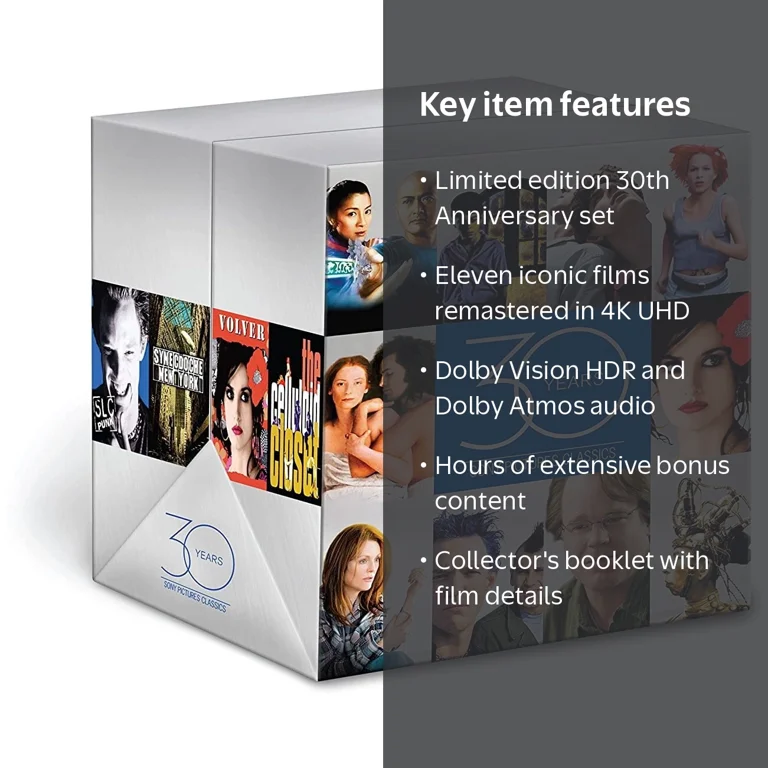Sony Pictures Classics 30th Anniversary Giftset 4K UHD (Limited Ed