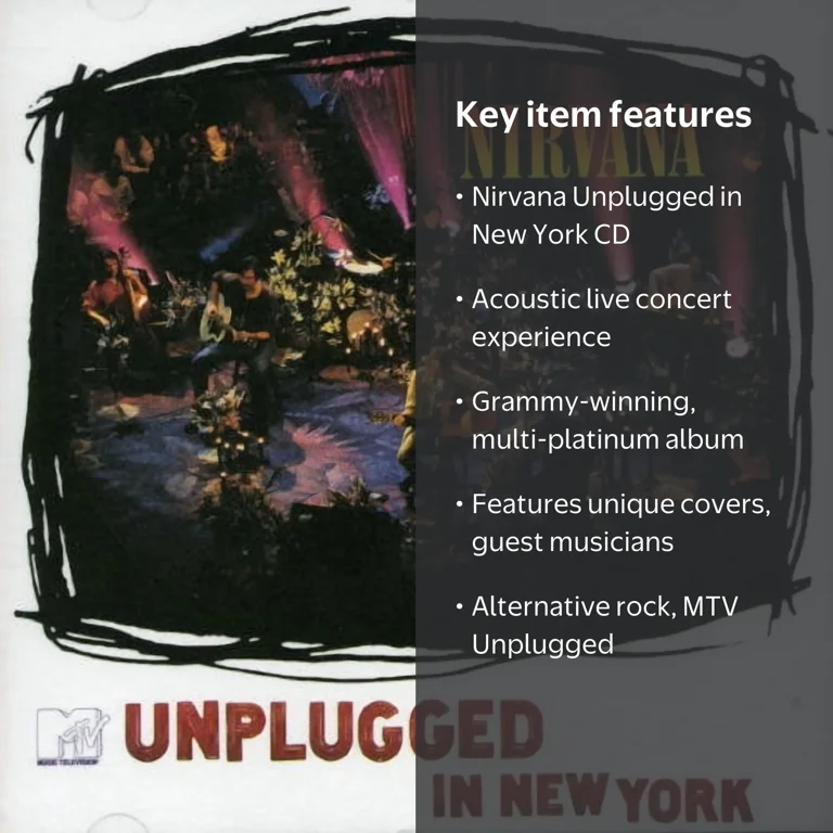 Nirvana - Unplugged in New York - Nirvana - Music & Performance