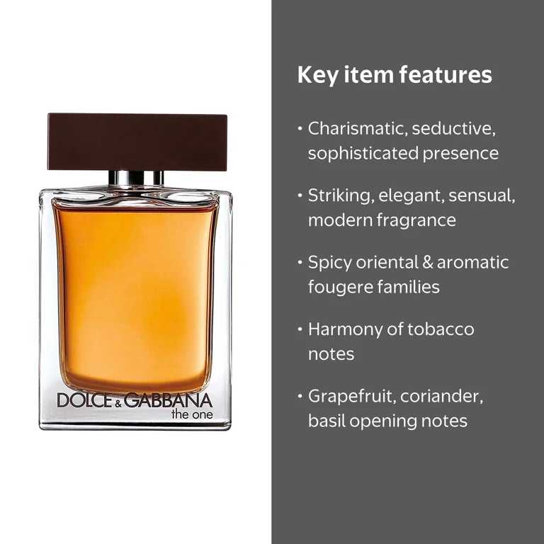 Dolce & Gabbana, Eau de Toilette Cologne for Men, 1.7 fl oz, The