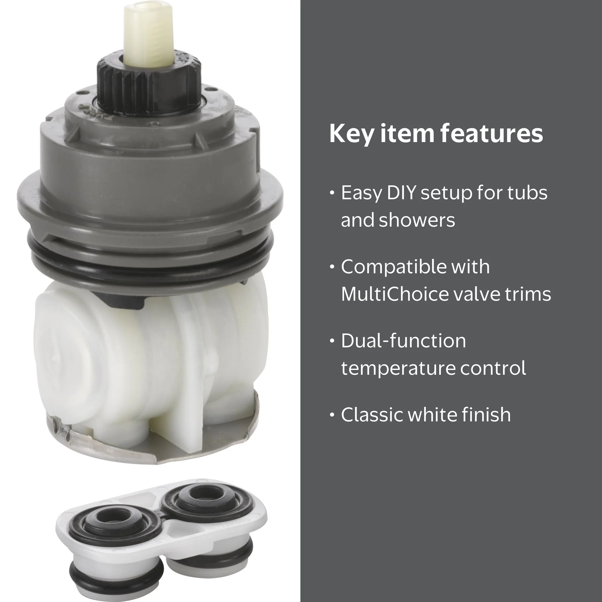 Delta 1700 Cartridge Adaptor RP46463 for Bathroom Shower Faucet
